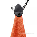 Logo personnalisé Soft Microfiber Waffle Magnetic Golf TORNEL